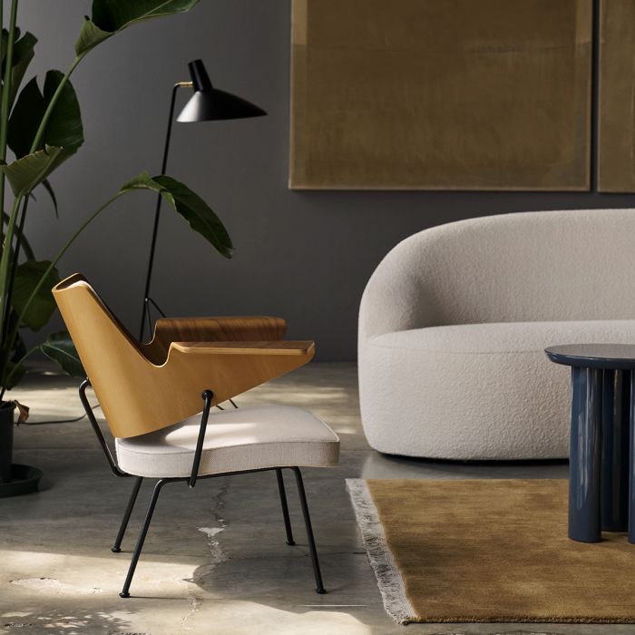 Fauteuil RFH RD8 par Robin Day - &Tradition-Noyer/Hallingdal 227-The Woods Gallery