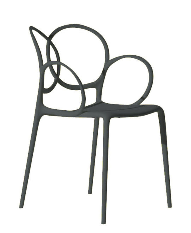 Fauteuil Sissi de Ludovica & Roberto Palomba- Driade-Blanc-The Woods Gallery