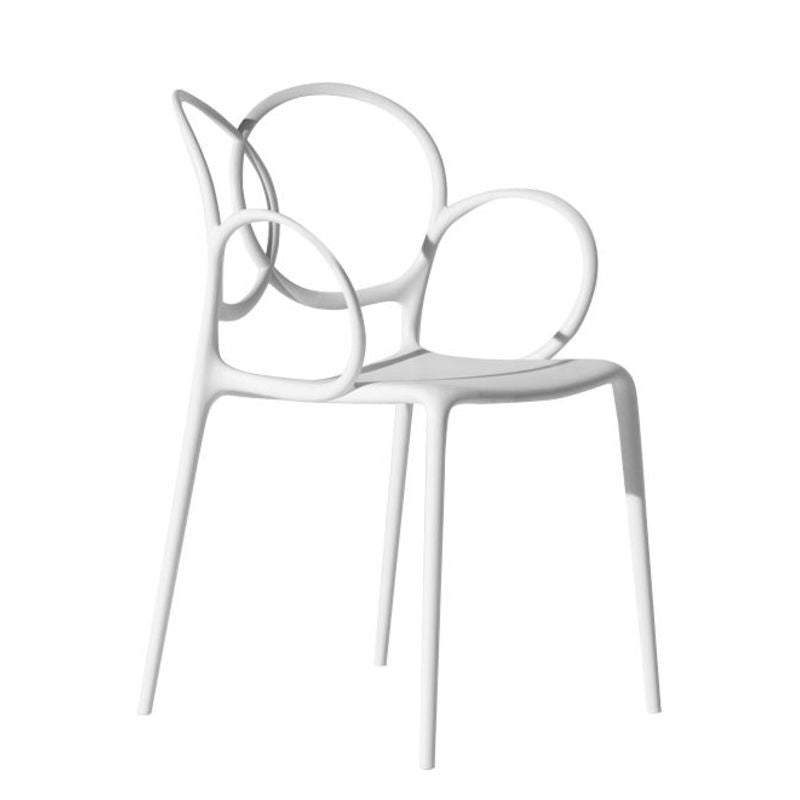 Fauteuil Sissi de Ludovica & Roberto Palomba- Driade-Blanc-The Woods Gallery