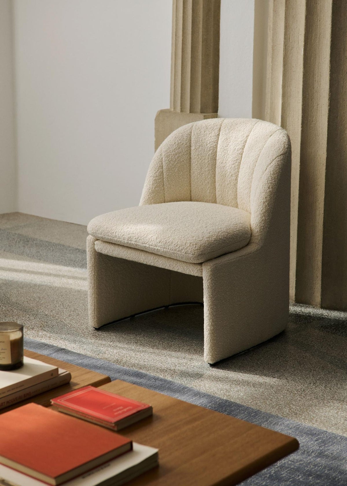 Fauteuil club Loafer SC107 de Space Copenhagen - &Tradition-Tissu groupe 1-The Woods Gallery