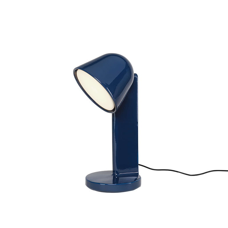 Grande Lampe de table Céramique modèle Down de Ronan Bouroullec - Flos-Bleu Navy-The Woods Gallery