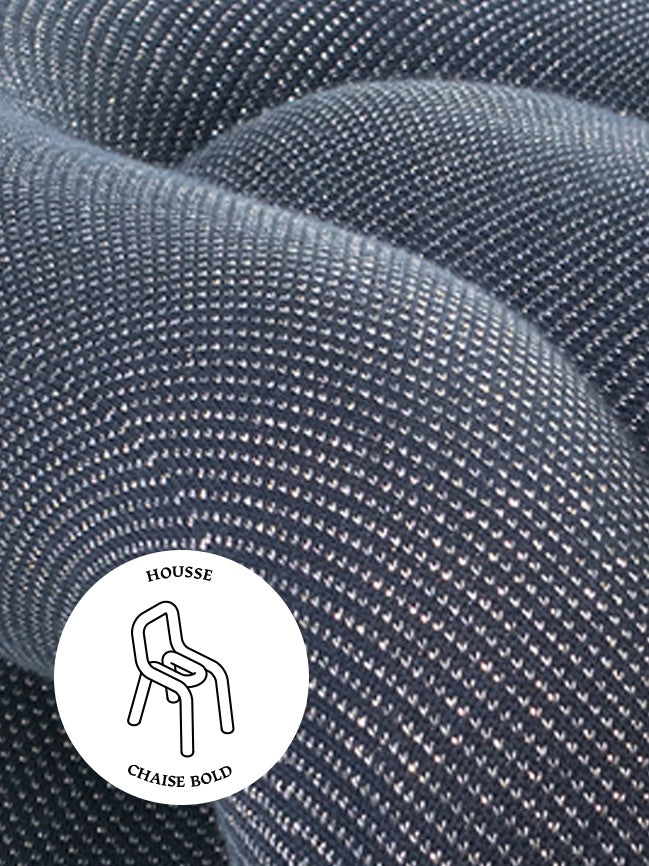 Housse de rechange pour Chaise Bold de Big Game - Moustache-Bleu étincelant-The Woods Gallery