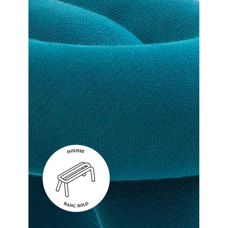 Housse de rechange pour banc Bold de Big Game - Moustache-Bleu Canard-The Woods Gallery