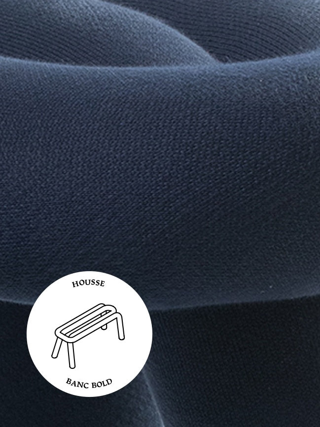 Housse de rechange pour banc Bold de Big Game - Moustache-Bleu Foncé-The Woods Gallery