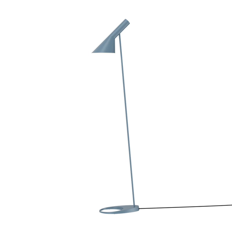 Lampadaire AJ - Louis Poulsen-Bleu gris-The Woods Gallery