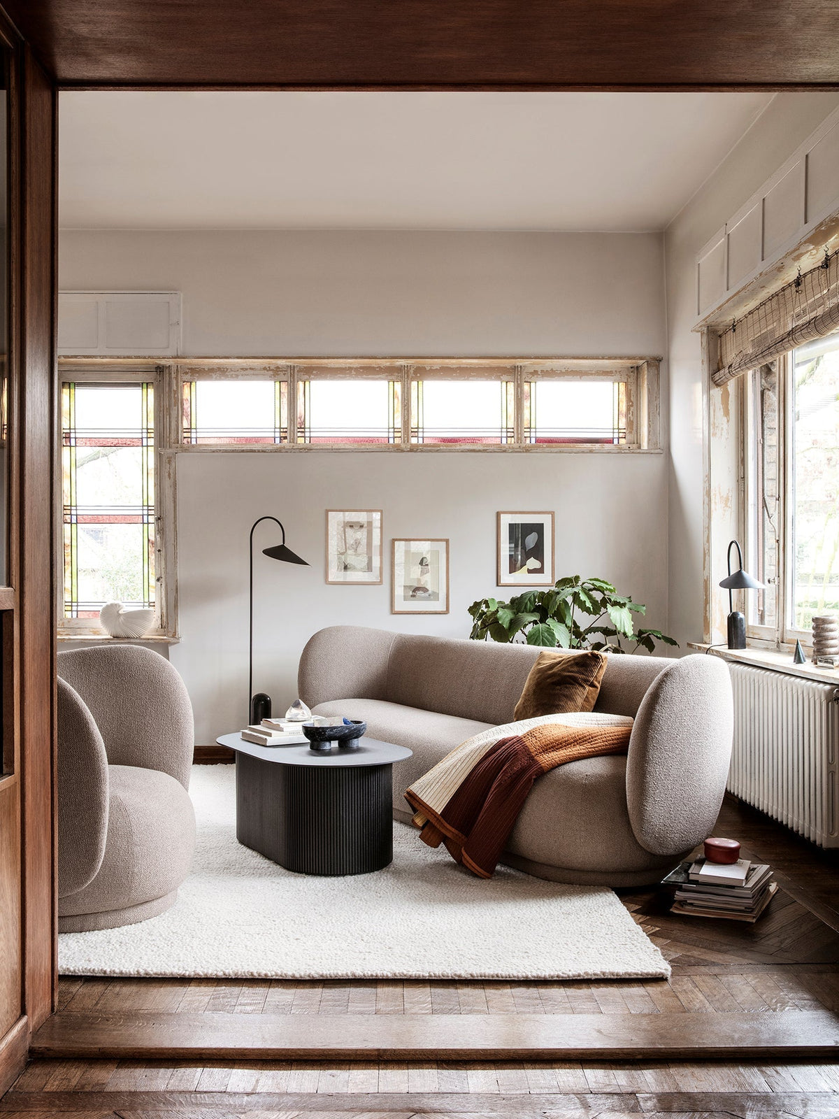 Lampadaire Arum - Ferm Living-Cachemire-The Woods Gallery
