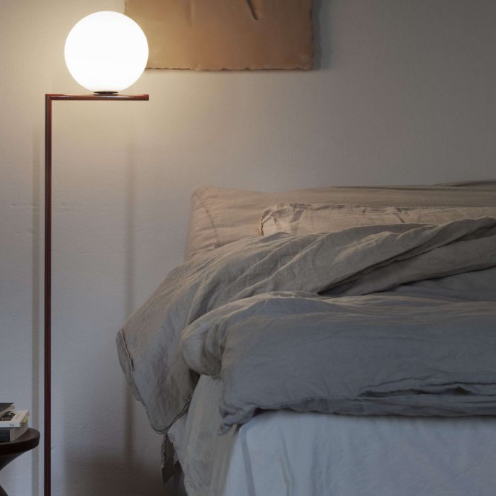 Lampadaire IC F de Michael Anastassiades - Flos-Taille 1-Chrome-The Woods Gallery