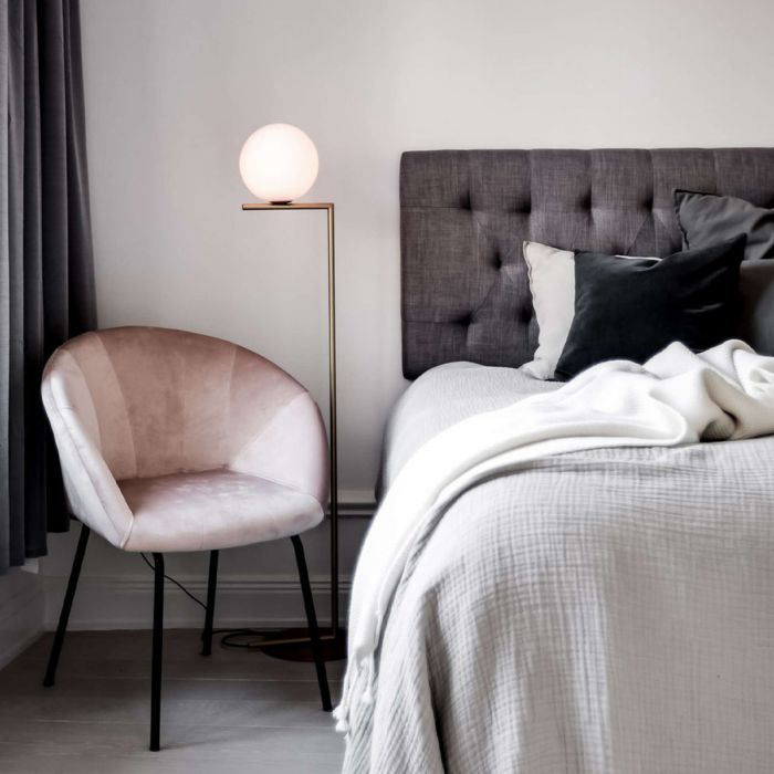 Lampadaire IC F de Michael Anastassiades - Flos-Taille 1-Chrome-The Woods Gallery