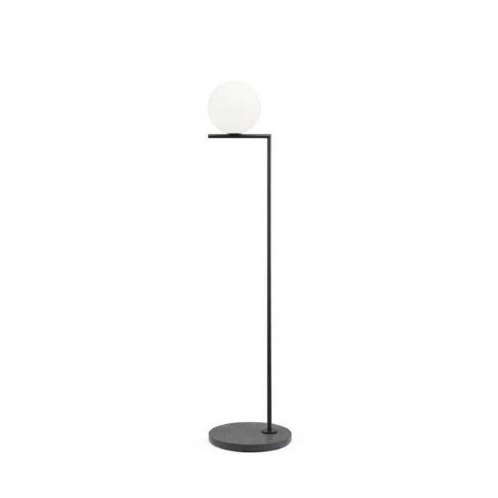 Lampadaire IC F1 Outdoor de Michael Anastassiades - Flos-Noir-The Woods Gallery