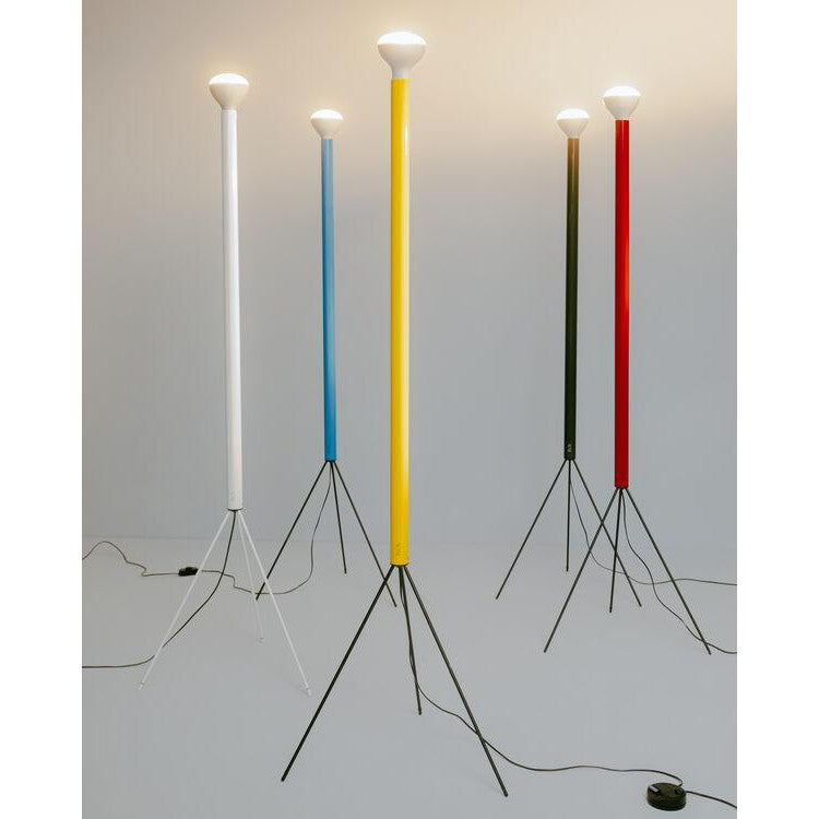 Lampadaire Luminator de Achille et Pier Giacomo Castiglioni - Flos-Jaune-The Woods Gallery