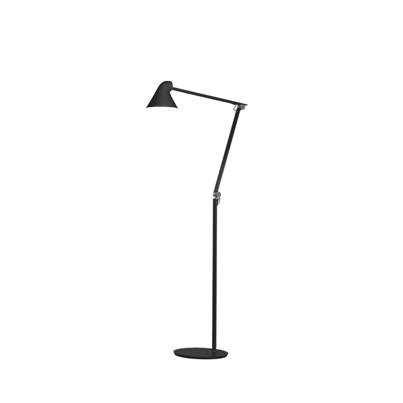 Lampadaire NJP - Louis Poulsen-Noir-The Woods Gallery