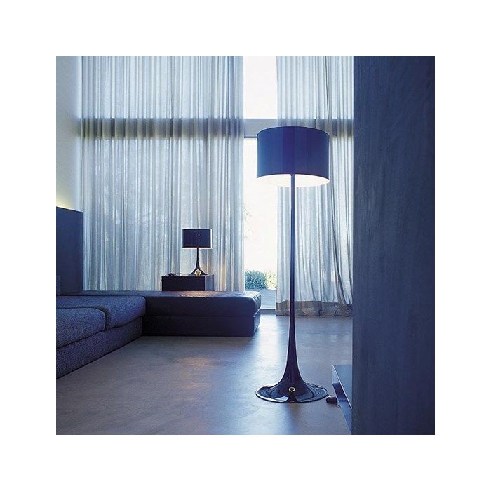 Lampadaire Spun Light F de Sebastian Wrong - Flos-Blanc-The Woods Gallery