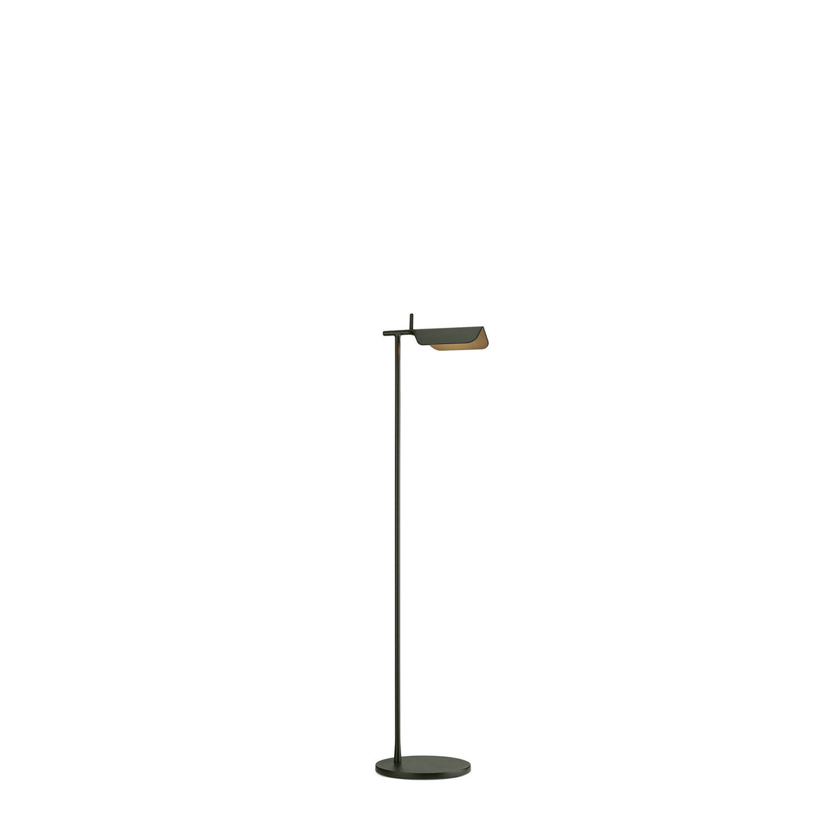 Lampadaire Tab F led métal de Barber & Osgerby - Flos-Vert foncé-The Woods Gallery