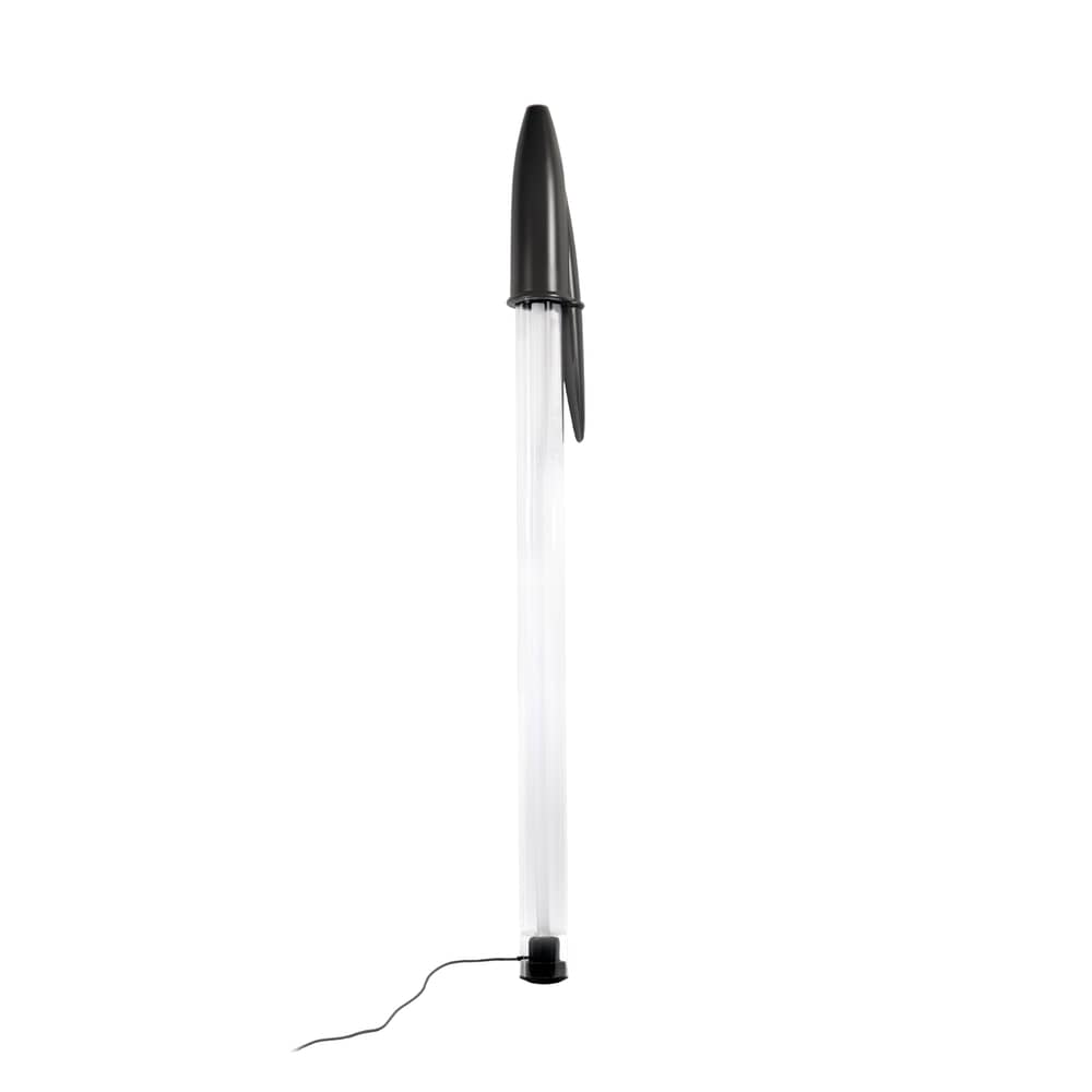 Lampe BIC H 178 cm - Seletti PRECOMMANDE POUR SEPTEMBRE 2026-Noir-The Woods Gallery