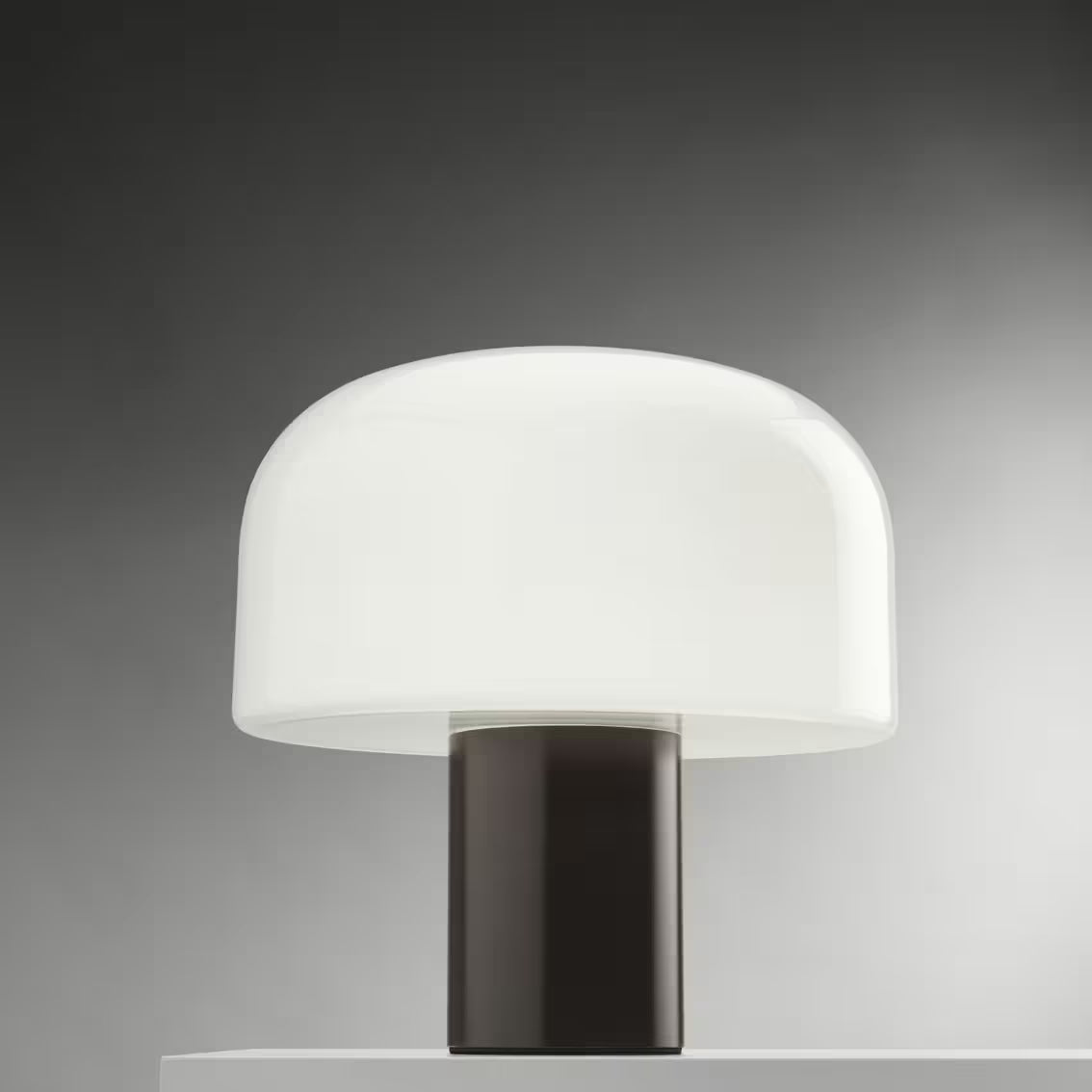 Lampe Bellhop Glass T de Barber & Osgerby - Flos-Marron (Cioko)-The Woods Gallery