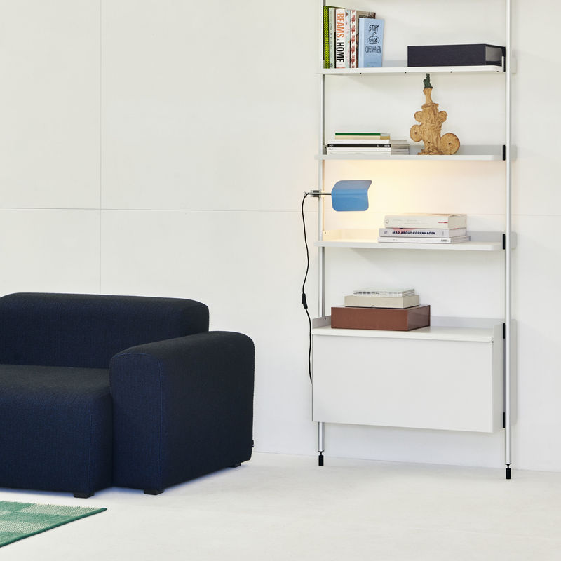 Lampe Clip Apex - Orientable - Hay-Bleu pastel-The Woods Gallery