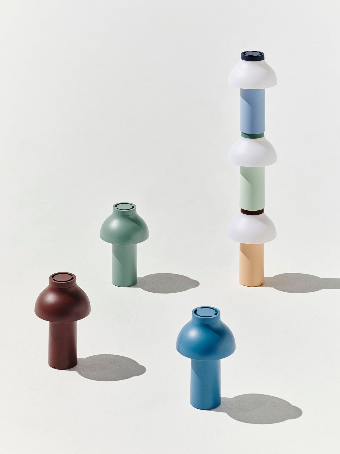 Lampe PC Portable de Pierre Charpin - Hay-Bleu-The Woods Gallery