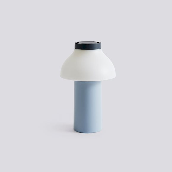 Lampe PC Portable de Pierre Charpin - Hay-Bleu pale-The Woods Gallery