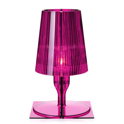 Lampe Take de Ferruccio Laviani - Kartell-Bleu-The Woods Gallery