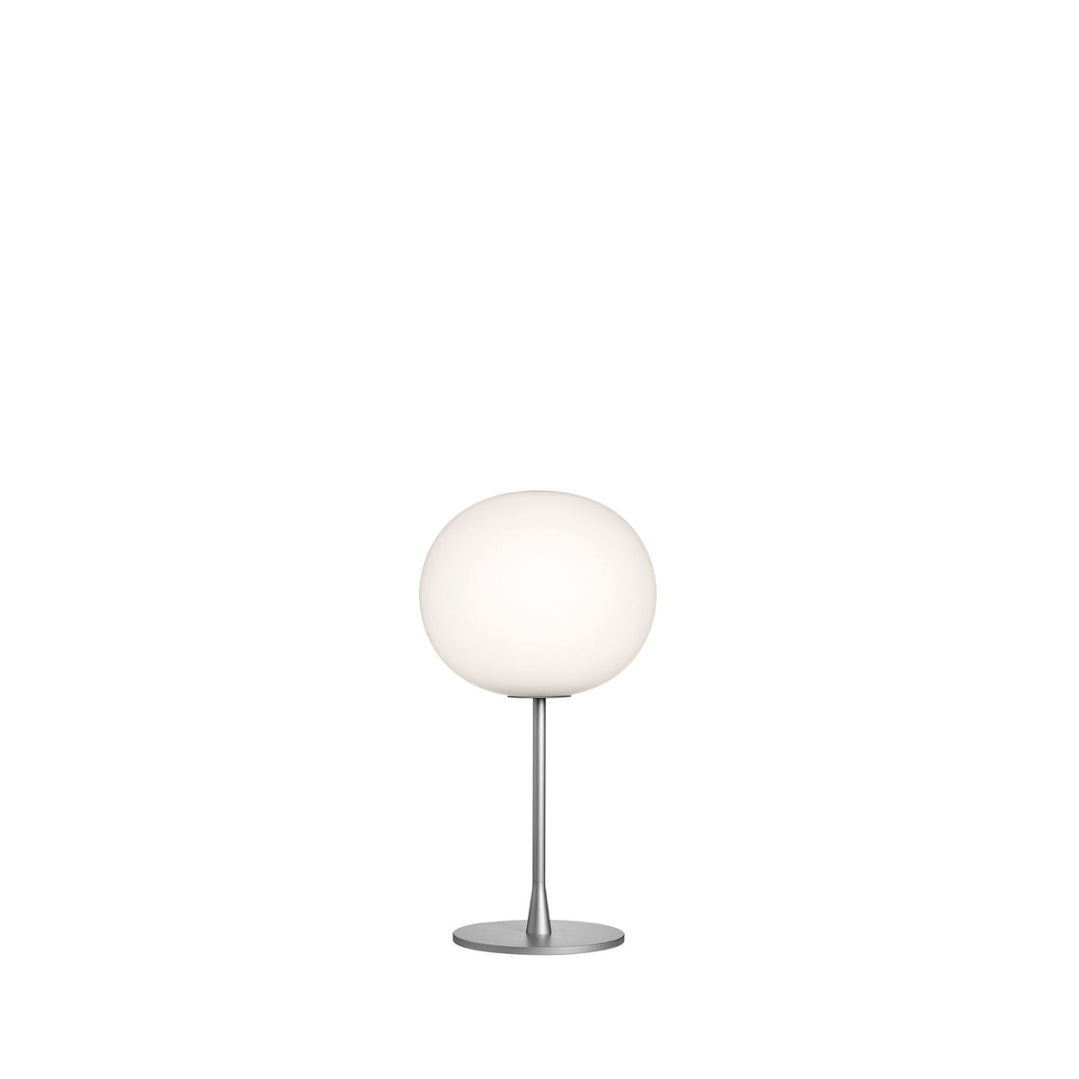 Lampe à poser Glo-Ball de Jasper Morrison - Flos-Argent-The Woods Gallery