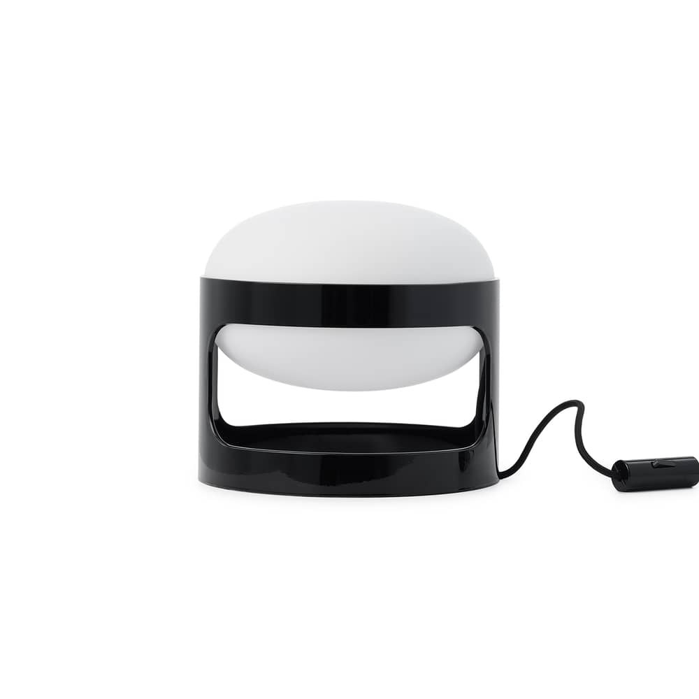 Lampe à poser KD28 de Joe Colombo - Kartell-Noir-The Woods Gallery