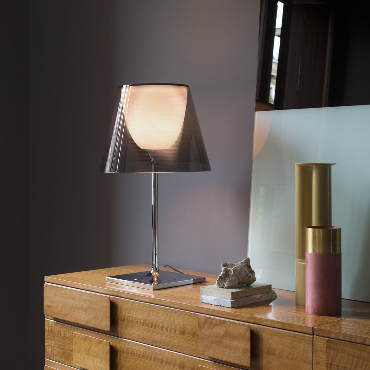 Lampe à poser KTribe T2 de Philippe Starck - Flos-Transparent-Sans ampoule-The Woods Gallery