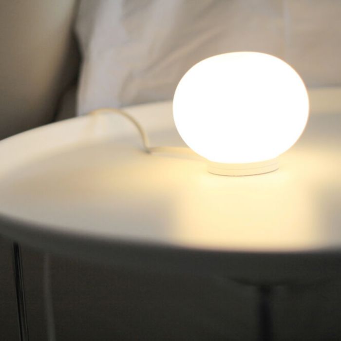 Lampe à poser Mini Glo-Ball de Jasper Morrison - Flos-The Woods Gallery