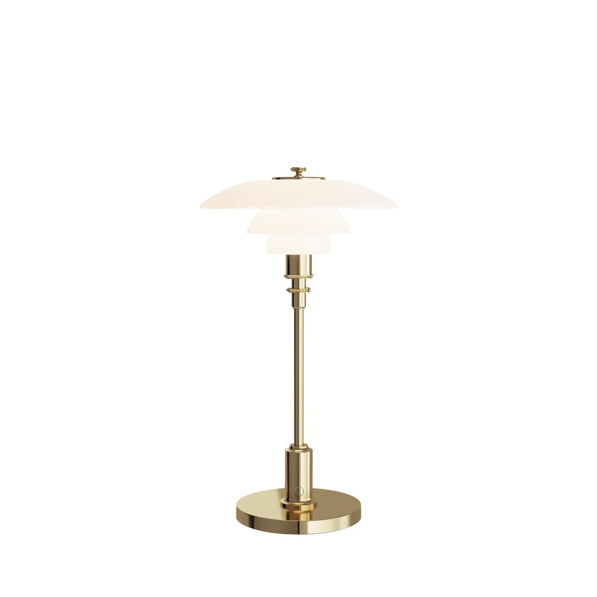 Lampe à poser sans fil PH 2/1 Portable de Poul Henningsen - Louis Poulsen-Laiton métallisé-The Woods Gallery