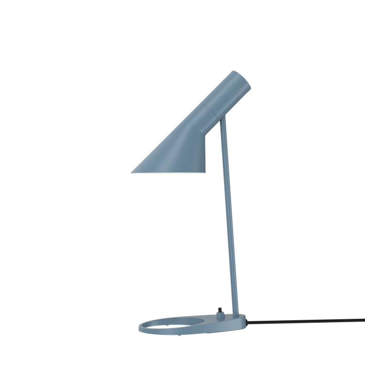 Lampe de table AJ Mini - Louis Poulsen-Bleu gris-The Woods Gallery