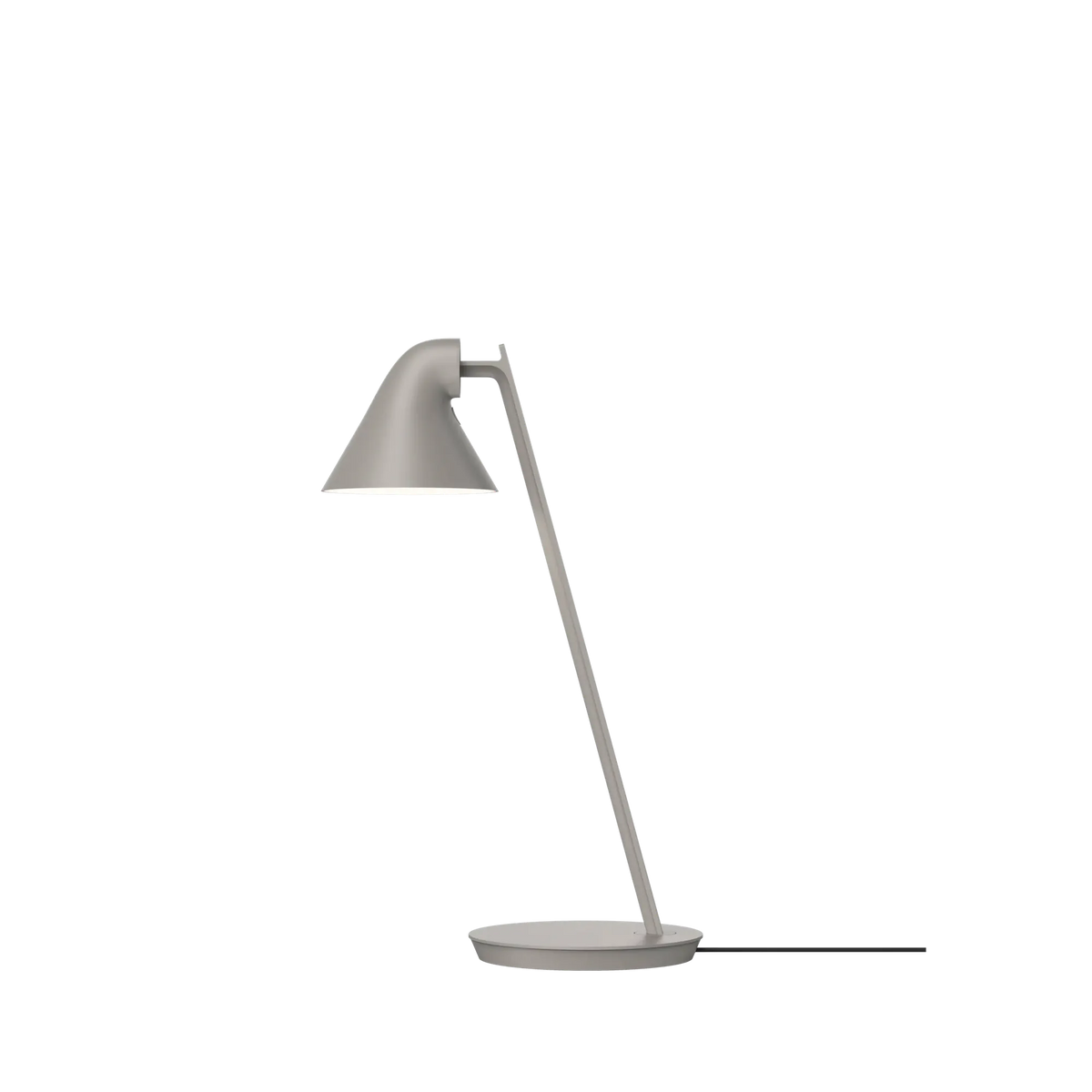 Lampe de table NJP Mini - Louis Poulsen-Gris aluminium clair-The Woods Gallery