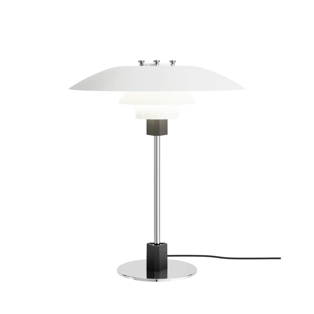 Lampe de table PH 4/3 de Poul Henningsen - Louis Poulsen-Blanc-The Woods Gallery