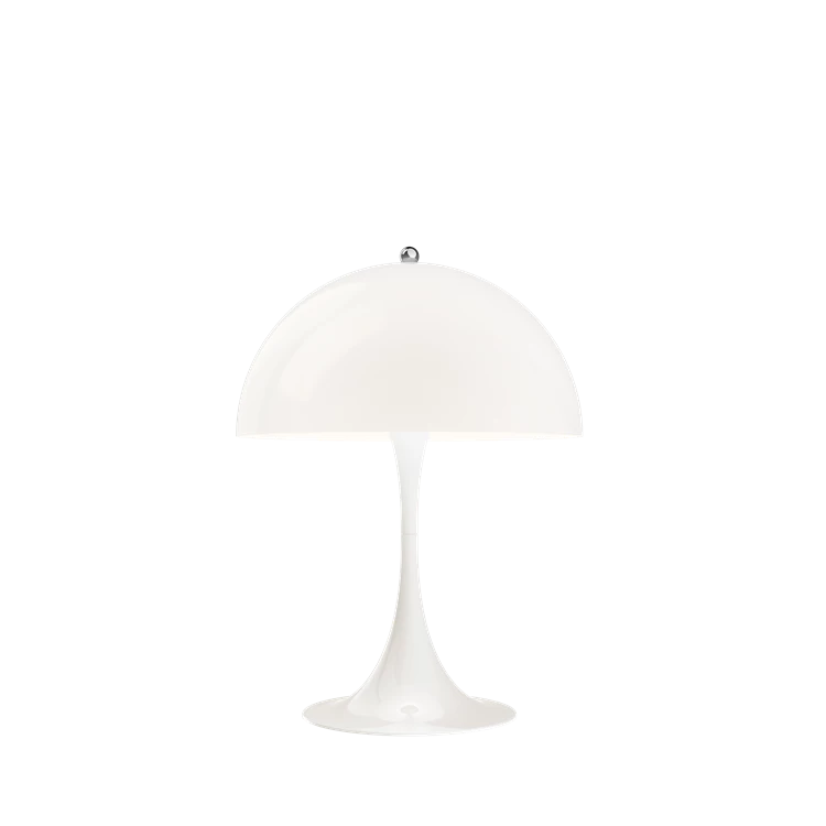 Lampe de table Panthella 320 - Louis Poulsen-Acrylique opale blanc-The Woods Gallery