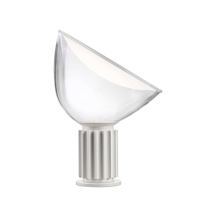 Lampe de table Taccia H 64,5 cm - Flos-Blanc-The Woods Gallery