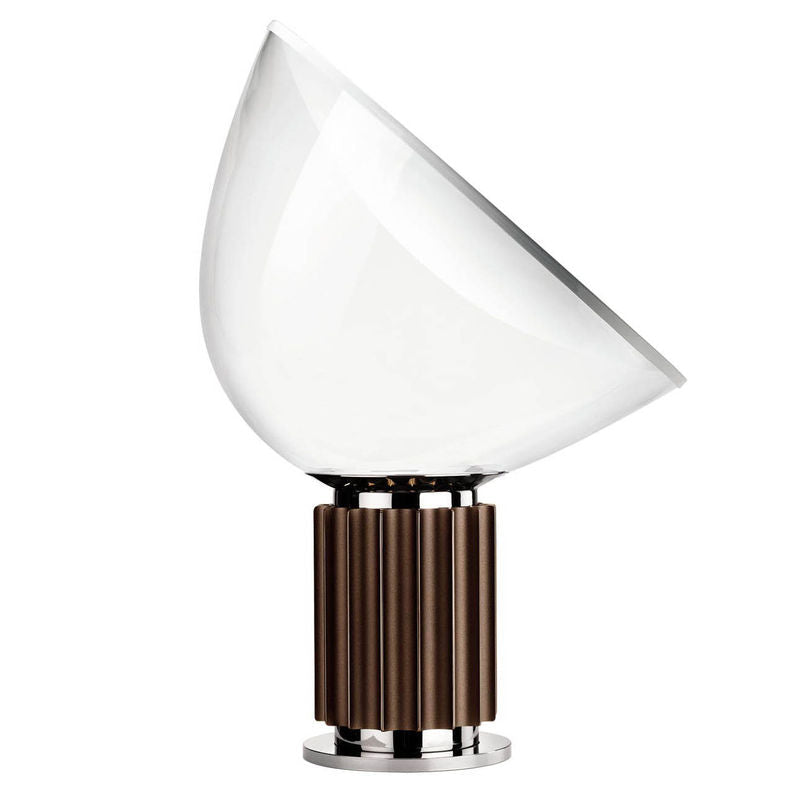 Lampe de table Taccia H 64,5 cm - Flos-Bronze-The Woods Gallery