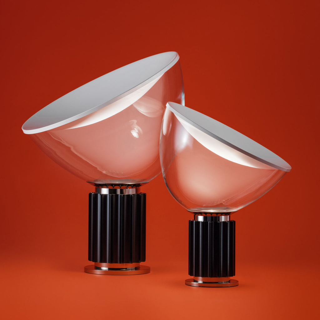 Lampe de table Taccia H 64,5 cm - Flos-Noir-The Woods Gallery