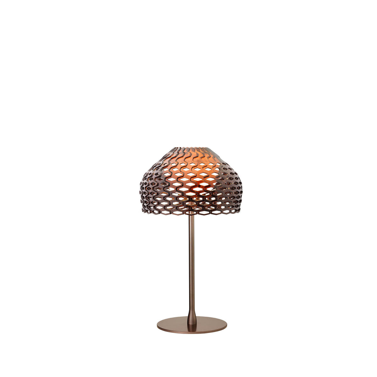 Lampe de table Tatou T1 de Patricia Urquiola - Flos-Ocre gris-The Woods Gallery