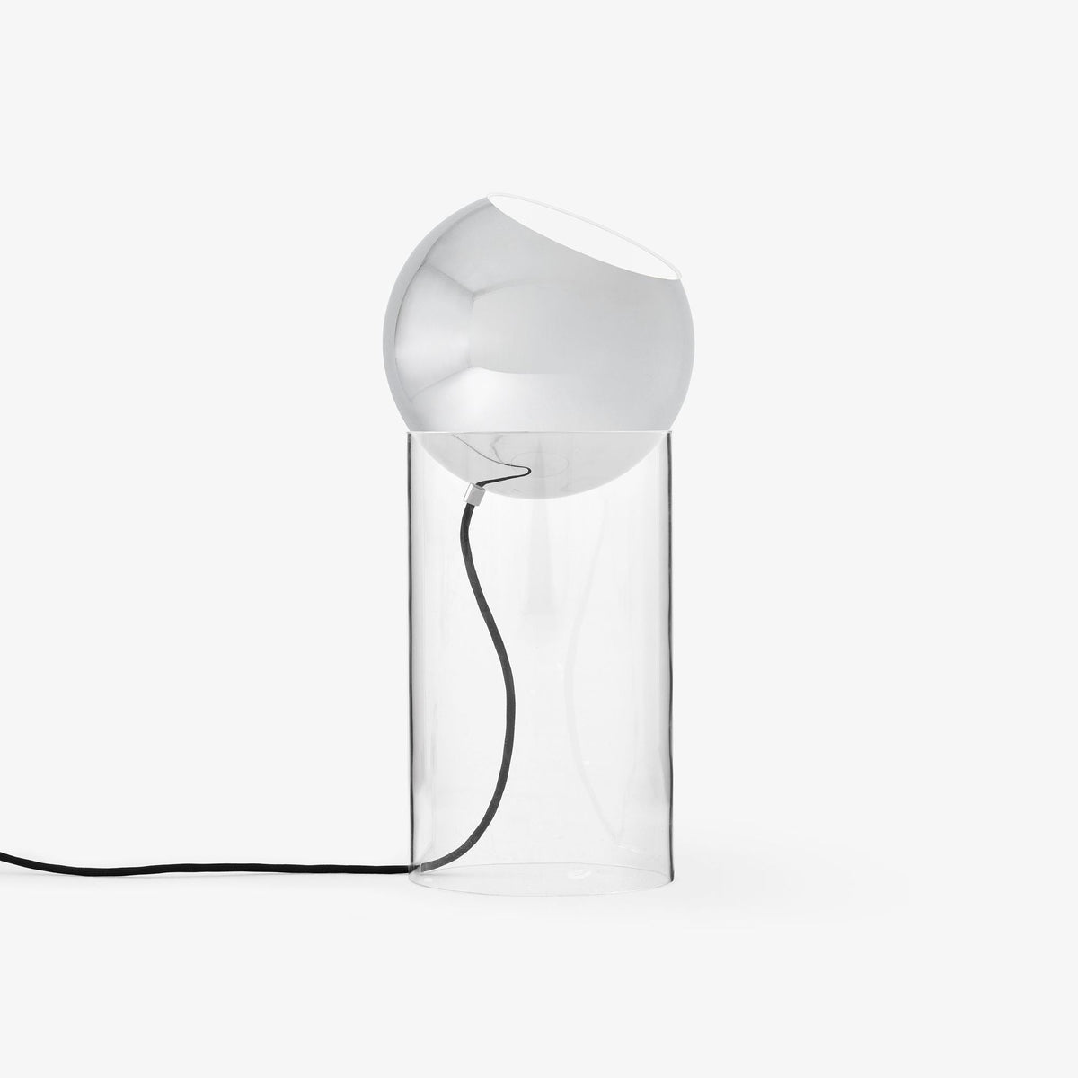 Lampe de table Topan VP14 H 46 cm - Verner Panton-Chromé-The Woods Gallery