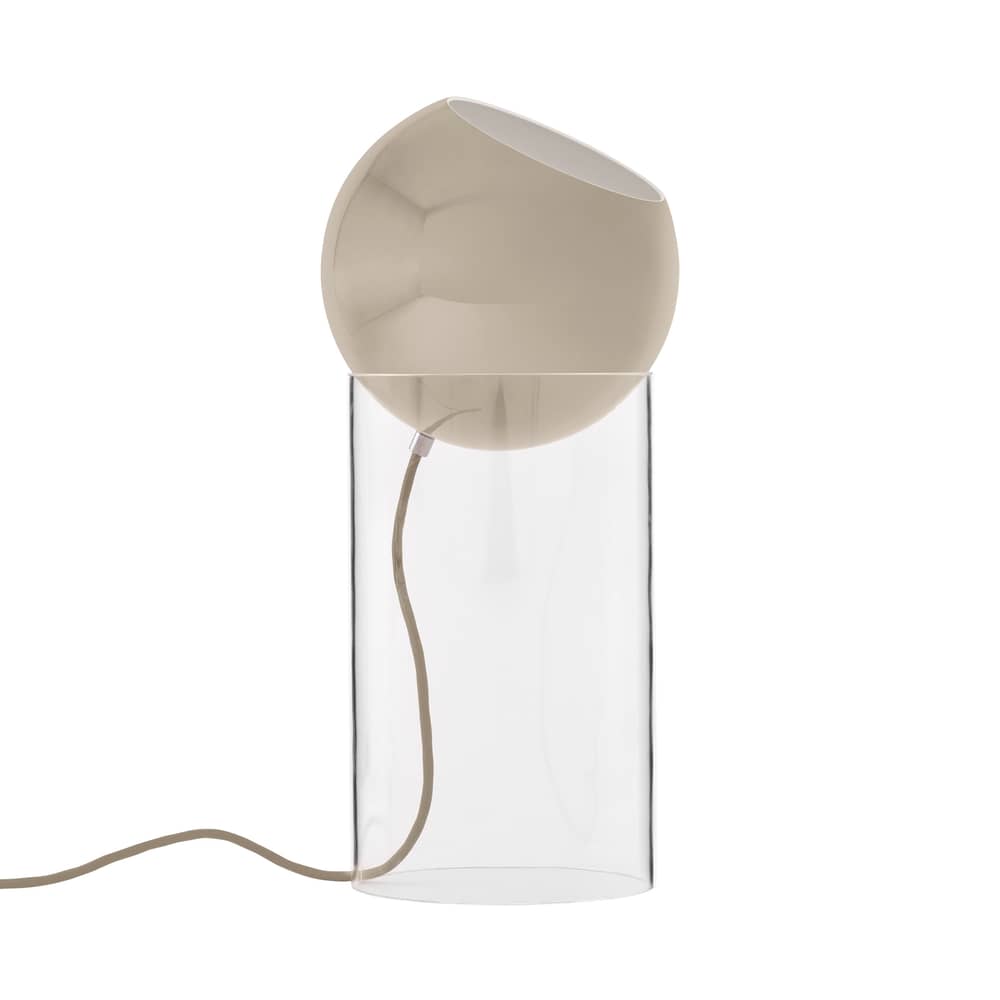 Lampe de table Topan VP14 H 46 cm - Verner Panton-Gris beige-The Woods Gallery
