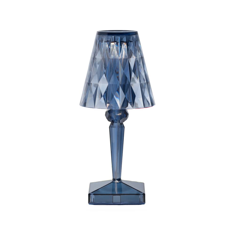 Lampe nomade Battery de Ferruccio Laviani - Kartell-Bleu Clair-The Woods Gallery