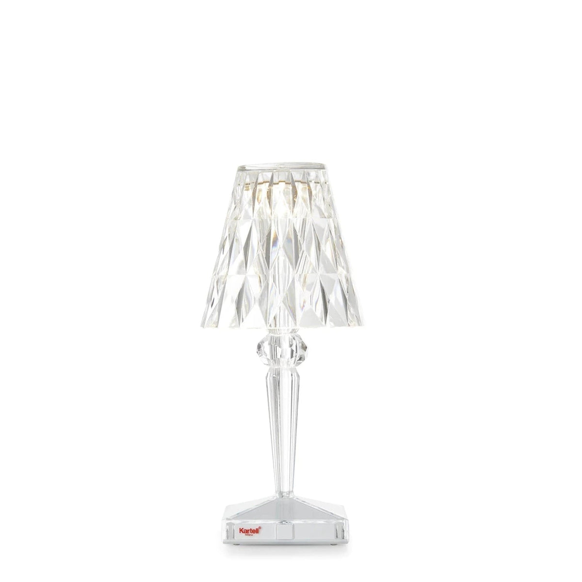 Lampe nomade Battery de Ferruccio Laviani - Kartell-Cristal-The Woods Gallery