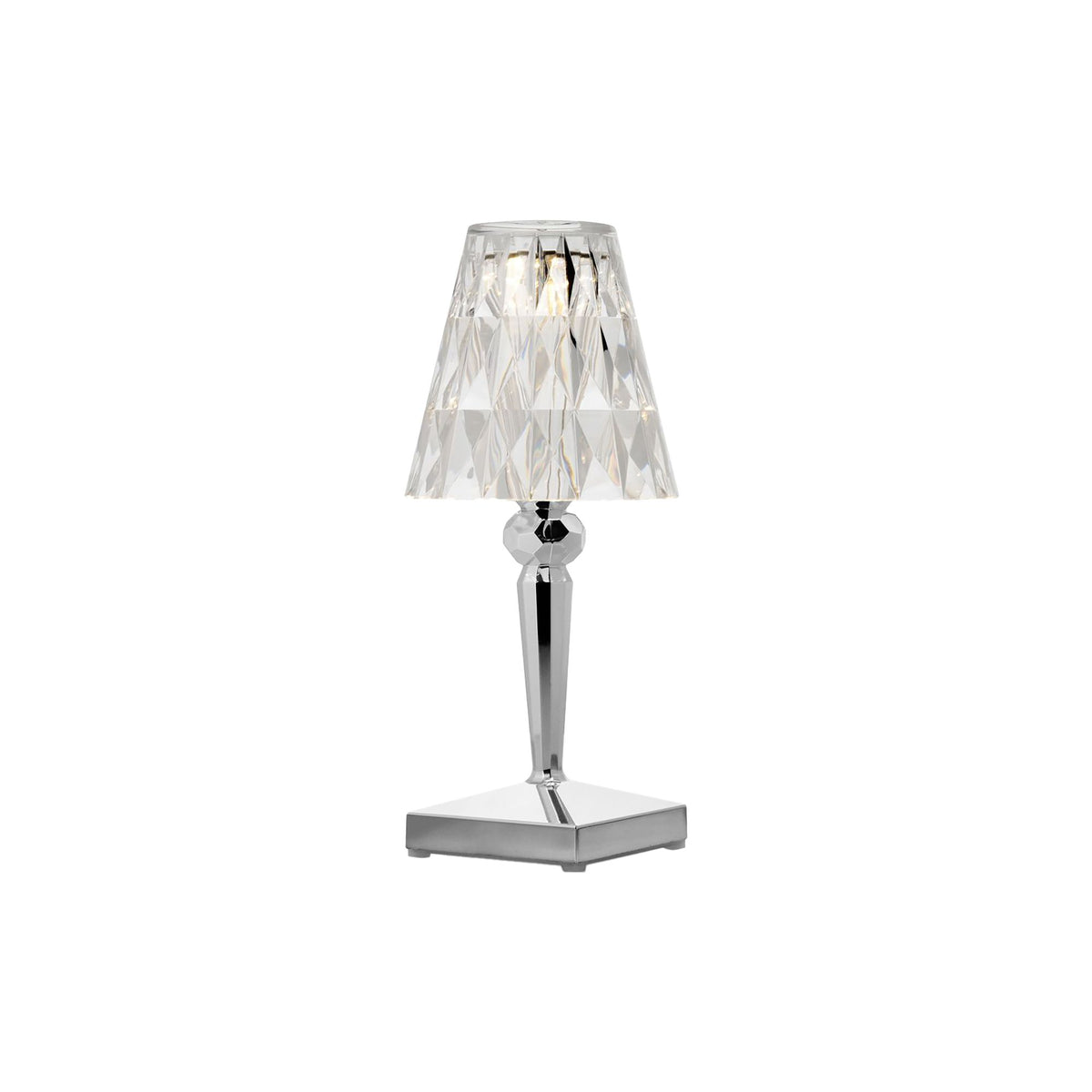 Lampe nomade Battery de Ferruccio Laviani - Kartell-Vert Orange-The Woods Gallery