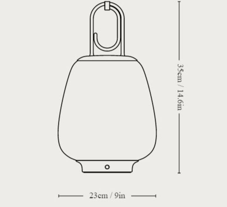 Lampe nomade Lucca SC51 par Space Copenhagen- &Tradition-Noir-The Woods Gallery