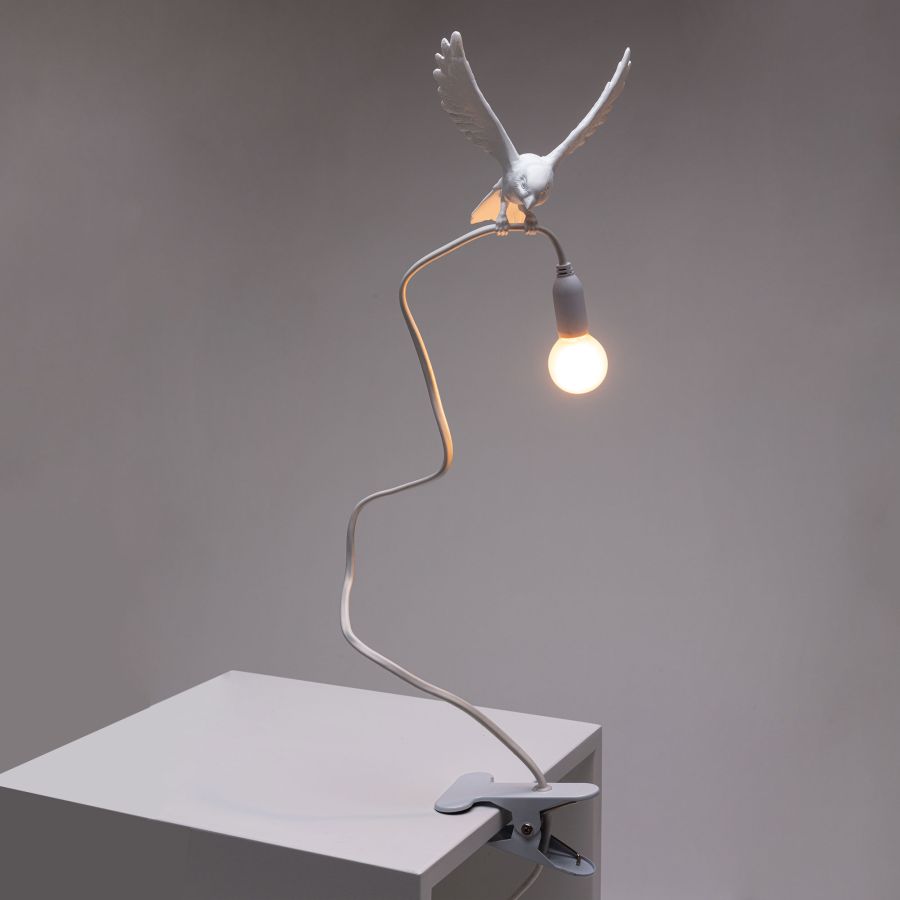 Lampe oiseau Sparrow - Landing de Marcantonio - Seletti-The Woods Gallery