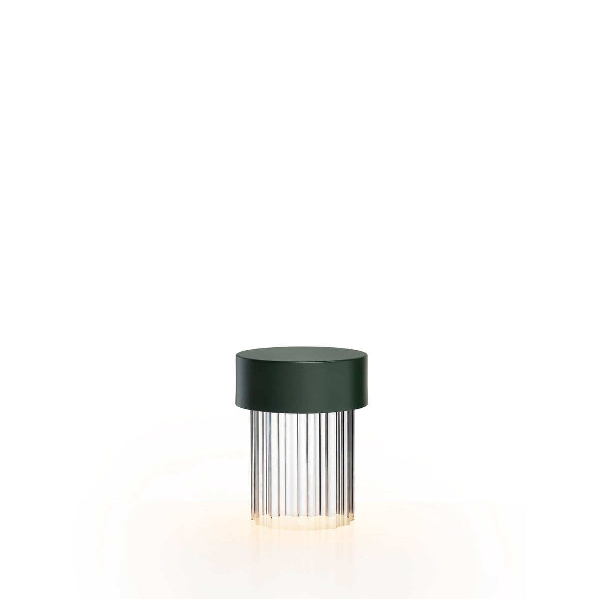 Lampe portable Last Order Fluted de Michael Anastassiades - Flos-Vert mat-The Woods Gallery