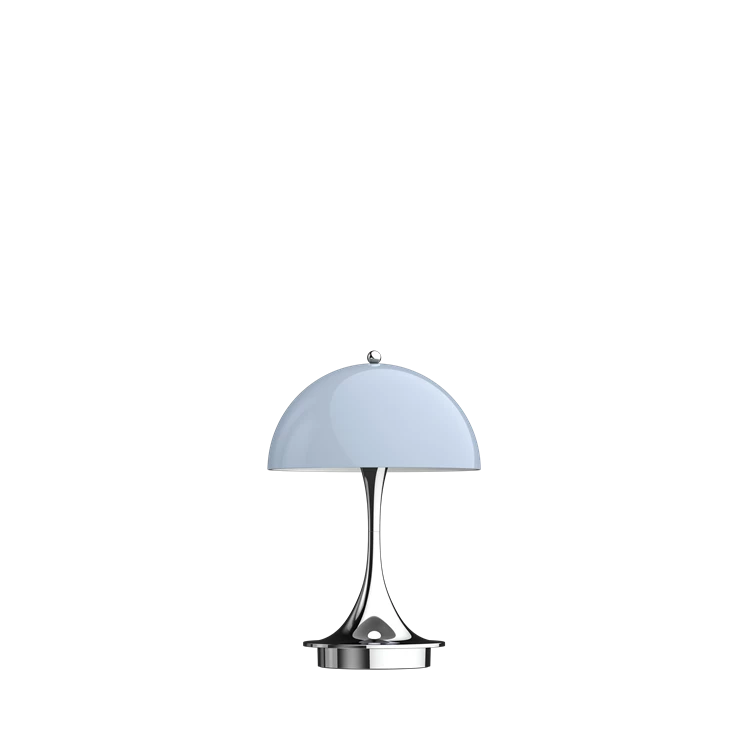 Lampe portable Panthella 160 - Louis Poulsen-Bleu pâle-The Woods Gallery