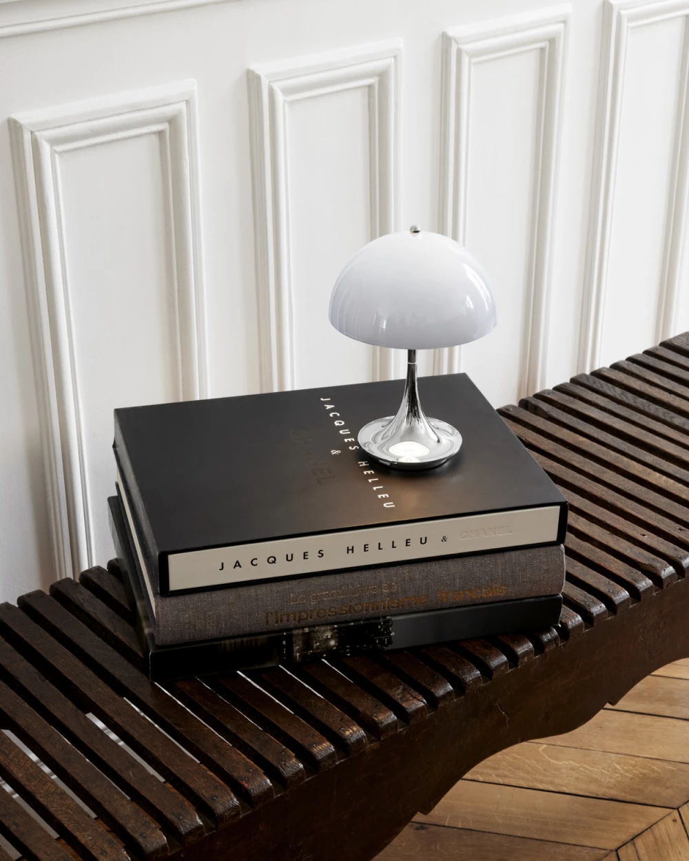 Lampe portable Panthella 160 - Louis Poulsen-Bleu pâle-The Woods Gallery