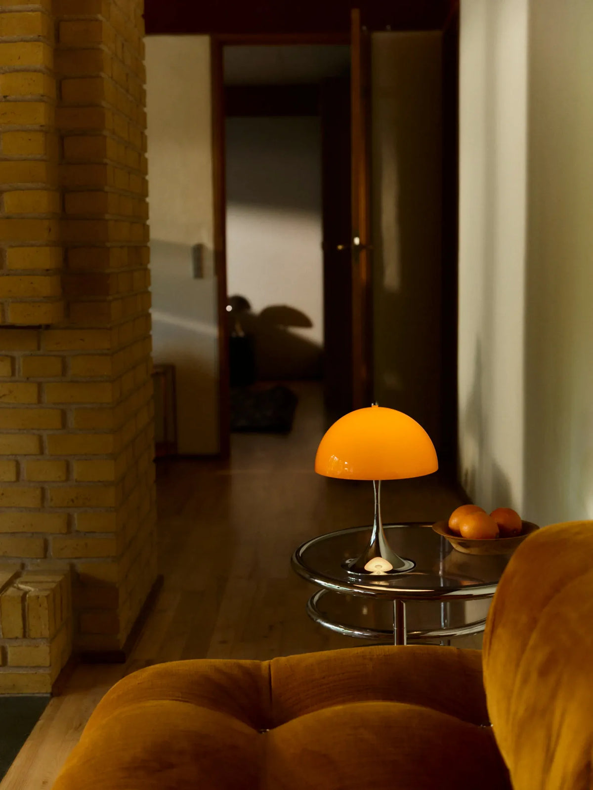 Lampe portable Panthella 250 The Originals de Verner Panton - Louis Poulsen-Vert-The Woods Gallery