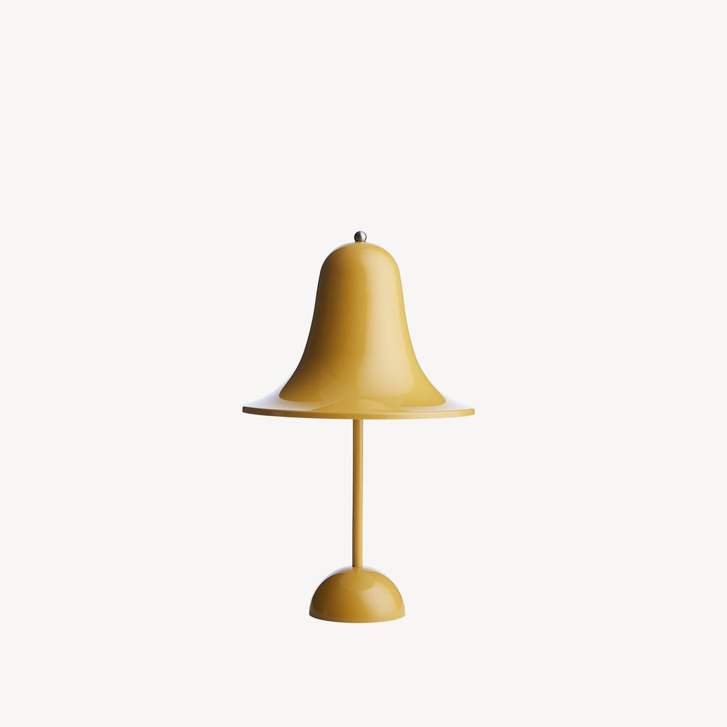 Lampe portable Pantop de Verner Panton - Verpan-Jaune-The Woods Gallery