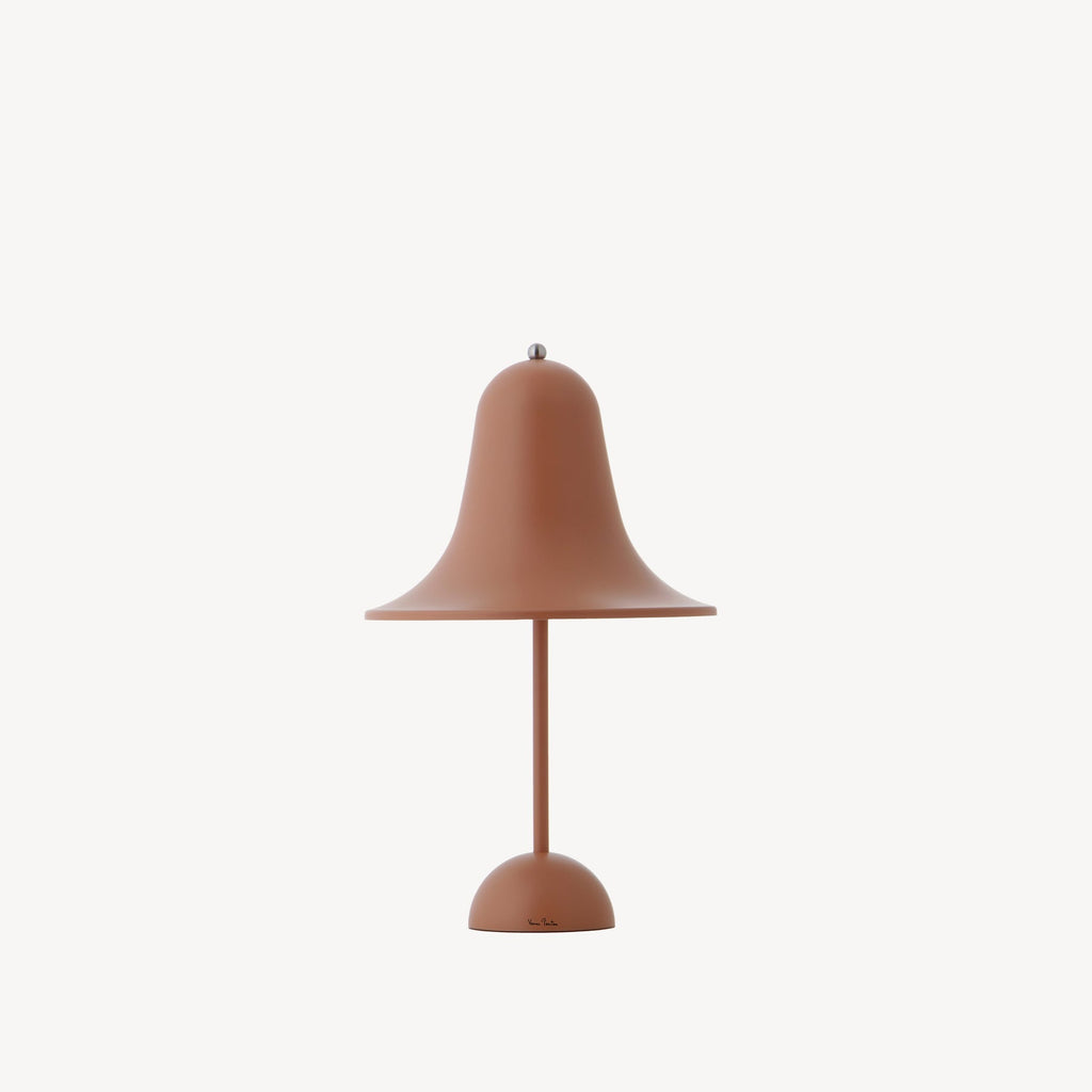 Lampe portable Pantop de Verner Panton - Verpan-Terracotta-The Woods Gallery
