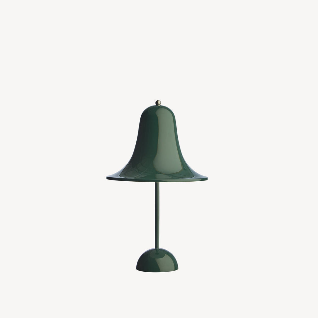 Lampe portable Pantop de Verner Panton - Verpan-Vert foncé-The Woods Gallery
